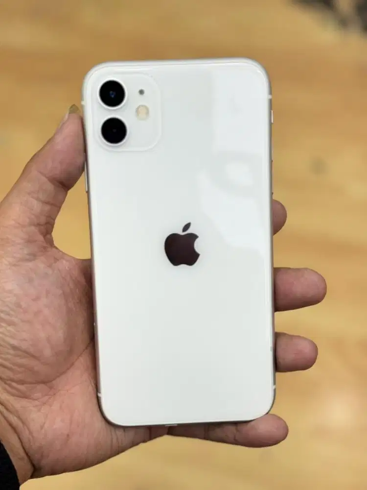 Iphone 11 128Gb white second mulus sinyal all operatos fullset
