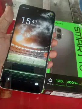 Infinix smart 10 4/128 fullset like new baru buka dus