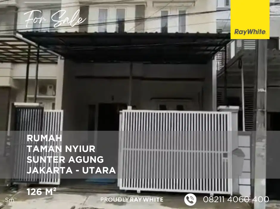 Rumah Taman Nyiur Sunter - 2½ Lantai  Murah- Strategis