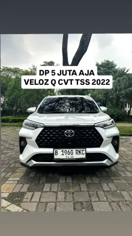 DP 5 JUTA AJA VELOZ Q CVT TSS 2022