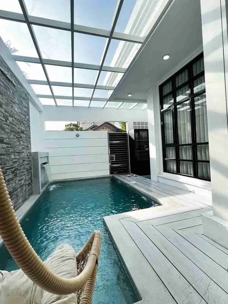 dijual villa lantai 1 petiteneget