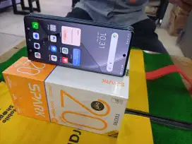 Tecno Spark 20 pro plus 8 256 GB mulus sperti Baru