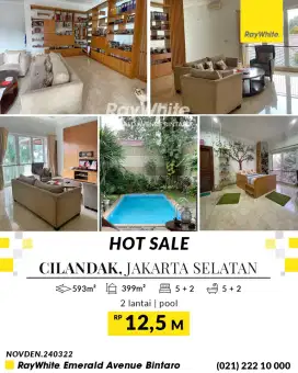 HOUSE WITH PRIVATE POOL FOR SALE IN CILANDAK