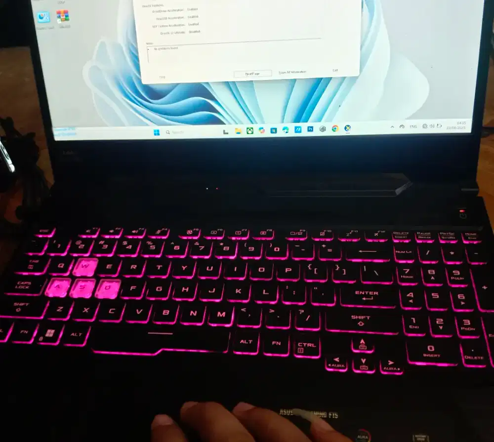 Laptop asus tuf geming