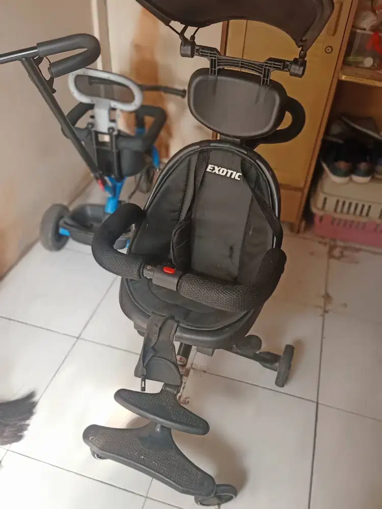 Stroller merk exotic plus sepeda
