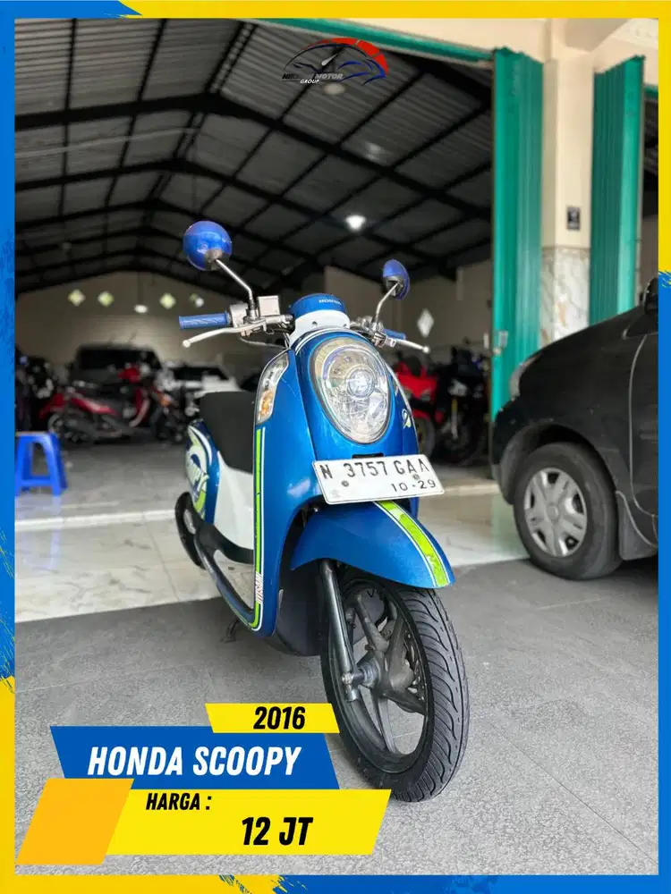 HONDA SCOOPY 2016 MESIN AMAN MASZEHH HIKMAH MOTOR KEPUH