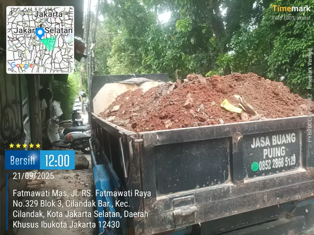 Jasa buang sampah proyek bangunan