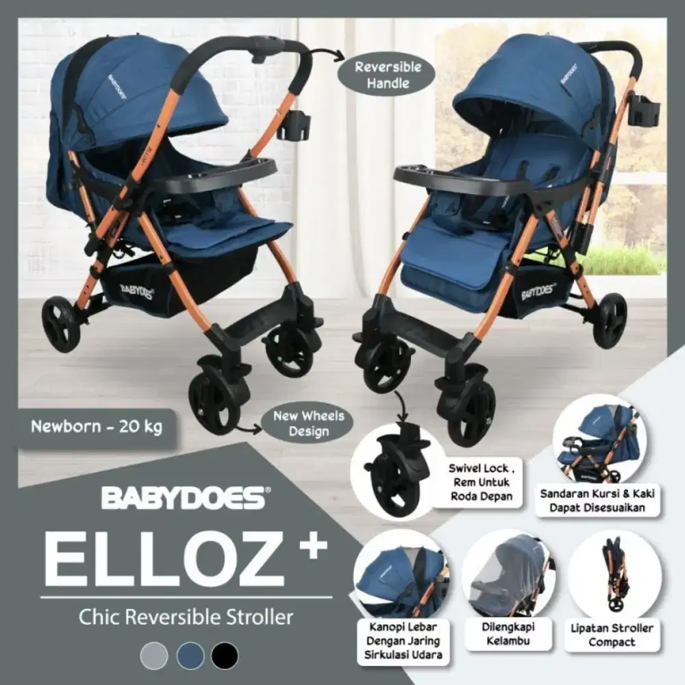 Jual Stroller Anak Merk Baby DOEZ+