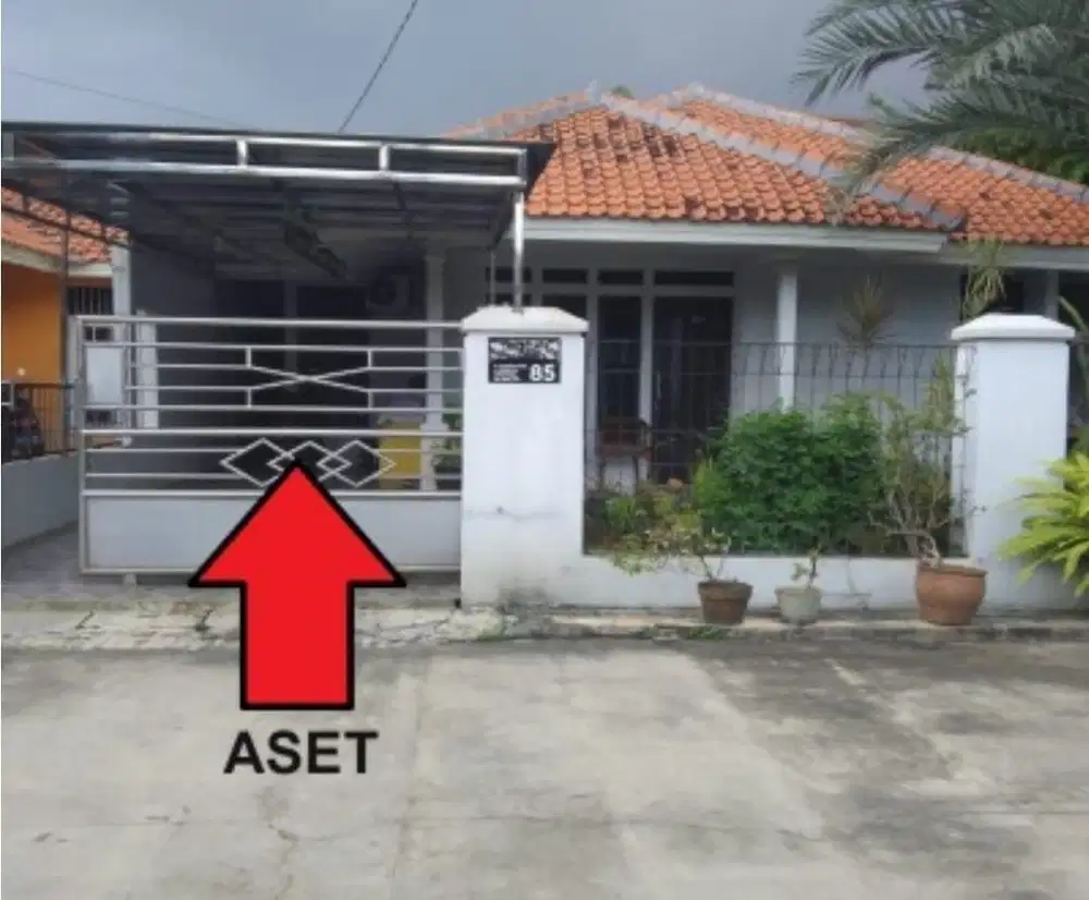 dijual rumah murah di jalan cempaka molek, pondok gede, bekasi