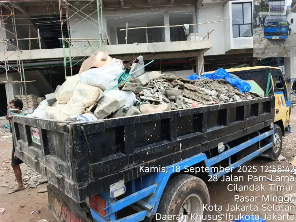 Jasa pengurugan dan buang puing
