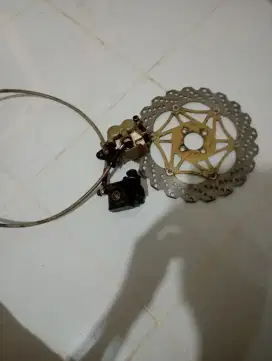 Dijual kaliper & rem cakram dan piringan 1 set