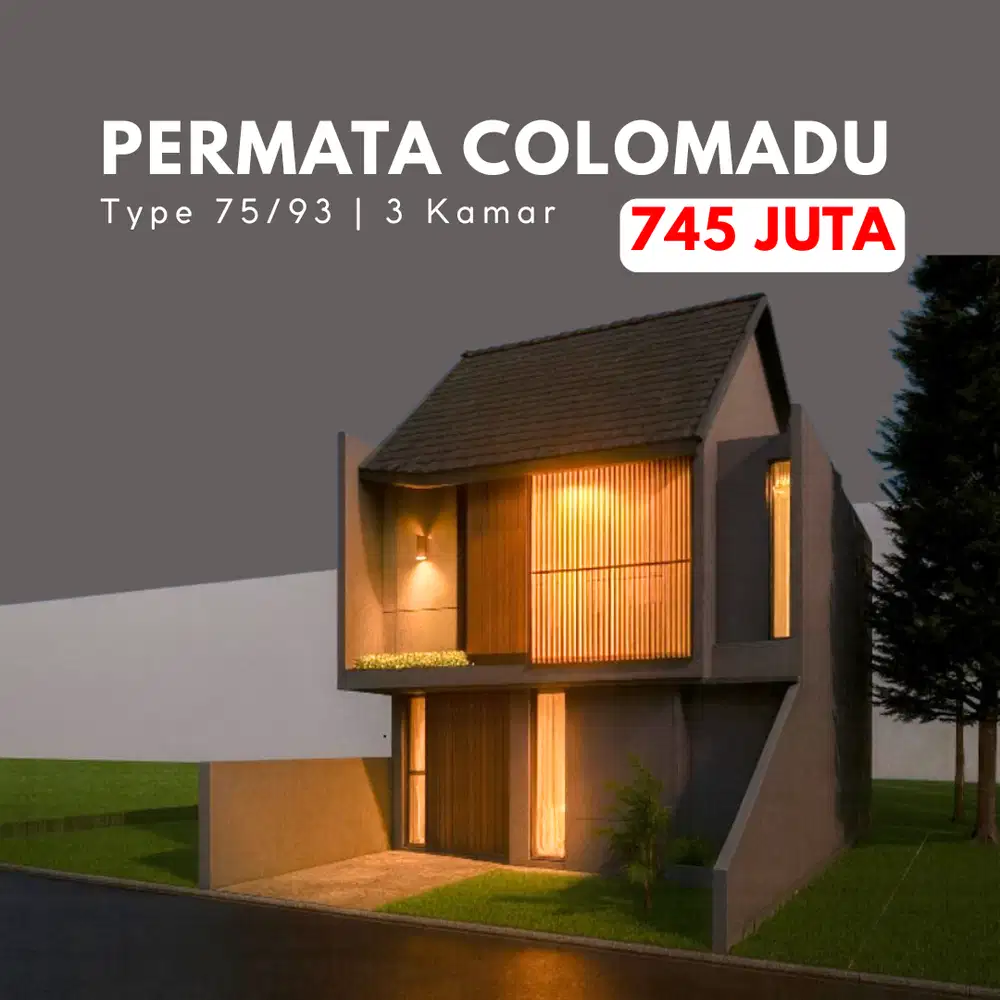 Timur de Colomadu. Rumah Dijual Di Colomadu 2 Lantai + Kolam Renang