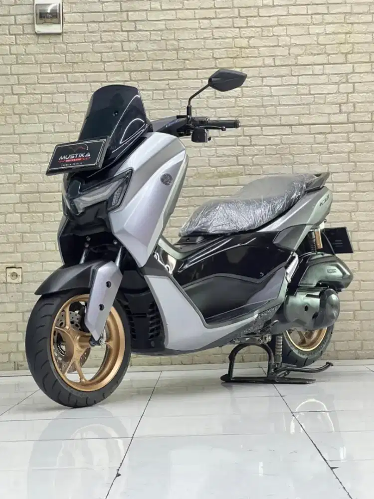ODO 6RB‼️ Yamaha Nmax Turbo 155 2024 Silver Favorit - Dava Mustika