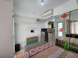 disewakan apartemen green lake sunter,studio furnsihed,hadap selatan