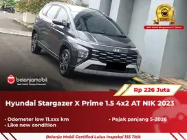 [ GARANSI 5TH ] Hyundai Stargazer X Prime 1.5 4x2 AT 2023/2024