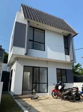 RUMAH 2 LANTAI TANPA DP FREE BIAYA ALL IN DI KRANGGAN JATIASIH