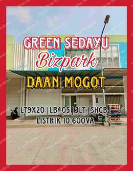 I Dijual gudang biz park di daan mogot kalideres