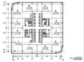 Di bawah Pasaran Pakuwon Tower Kota Kasablanka 140m2 Unit Expose