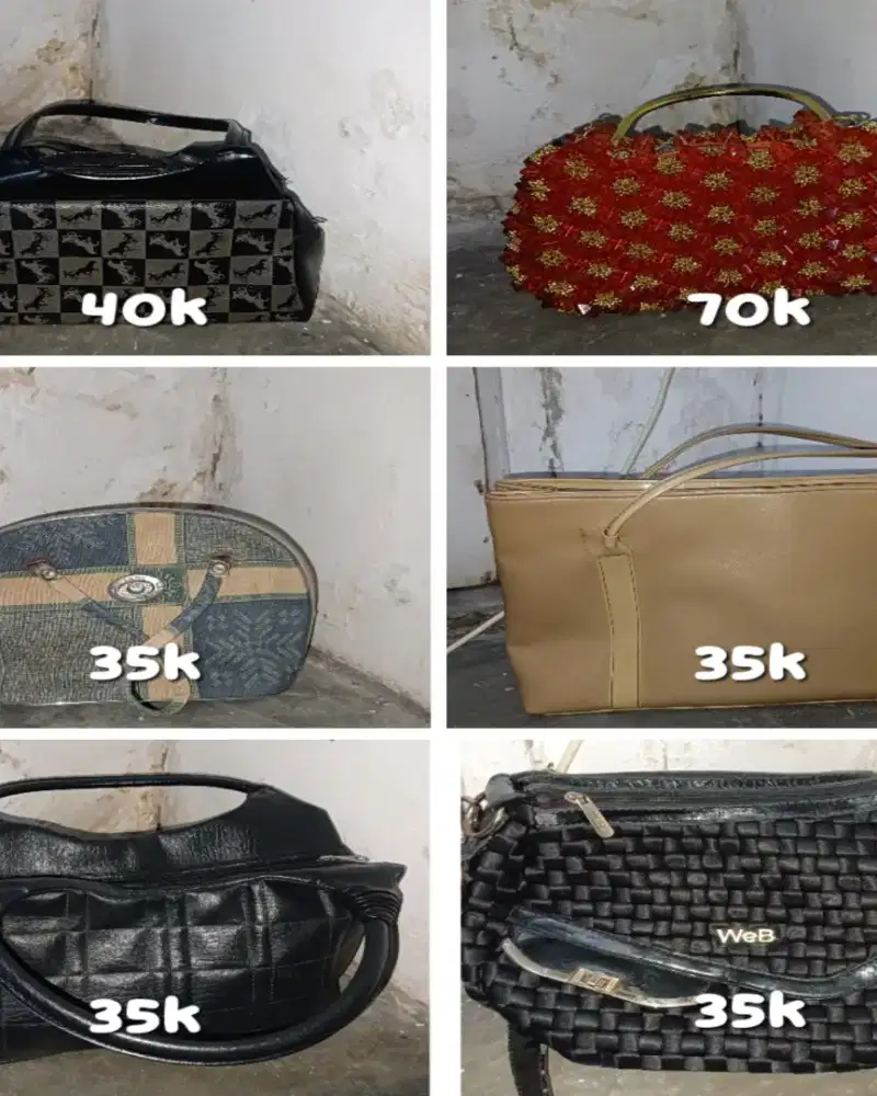 Tas cewe mulai 35k saja