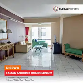 Fully Furnish Bagus 3 Bedrooms Middle Floor Taman Anggrek Condominium