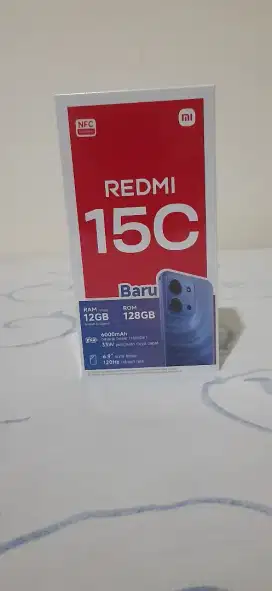 Redmi 15c 6/128 Hitam