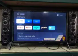dijual TV polytron smart tv / android type PLD 32TAG9855