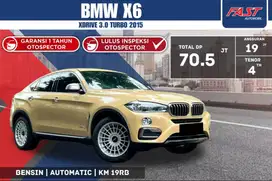 BMW X6 2015 X DRIVE 3.0 TURBO SUNROOF LOW KM.19RB & PAJAK PANJANG#F1ST
