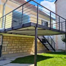 Balkon dak plat