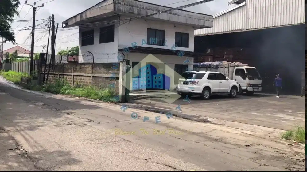 Dijual Pabrik di jalan raya Cukanggalih - Curug, Tangerang