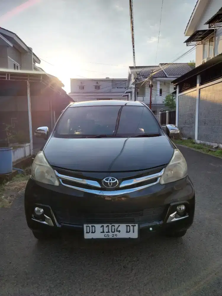 All New Avanza G Manual 2014