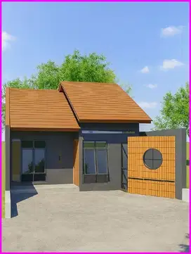 Panjatan, Rumah Dijual di Kulon Progo Model Japandi Type 50