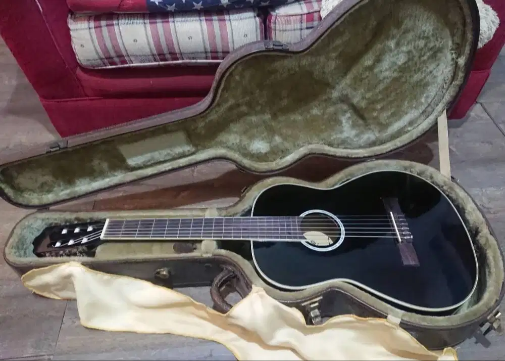 Classical Guitar Espanõla Spanish Guitar Concept Black Edition Ori