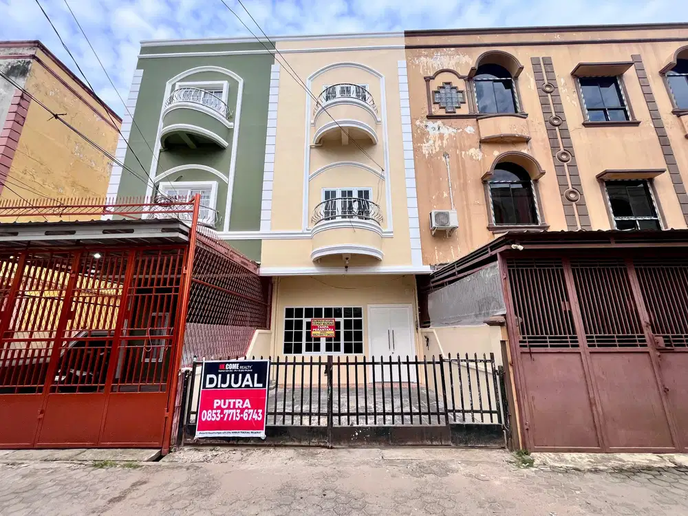 DIJUAL RUKO STRATEGIS JALAN SEGARAN 15 ILIR PALEMBANG