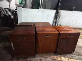 DIJUAL Nakas Laci Bedside Table Full 100% Jati Kuat Kokoh Ex Kantor