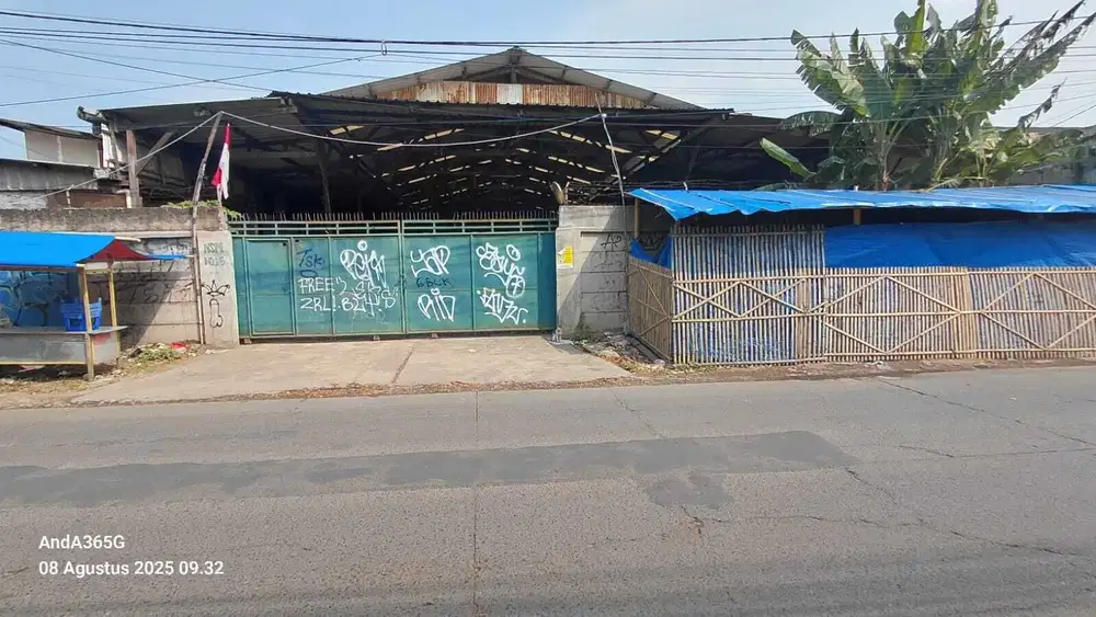DISEWAKAN GUDANG DI JL. PERJUANGAN BEKASI KOTA