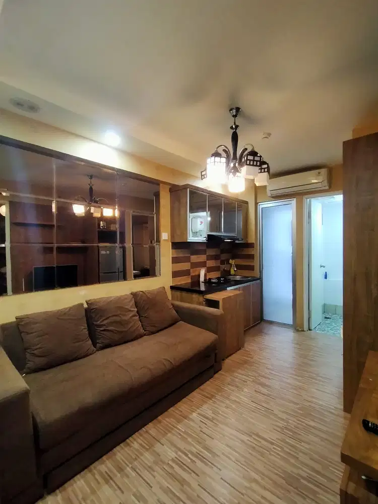 Sewa 2 Kamar Furnished Apartemen Bassura city