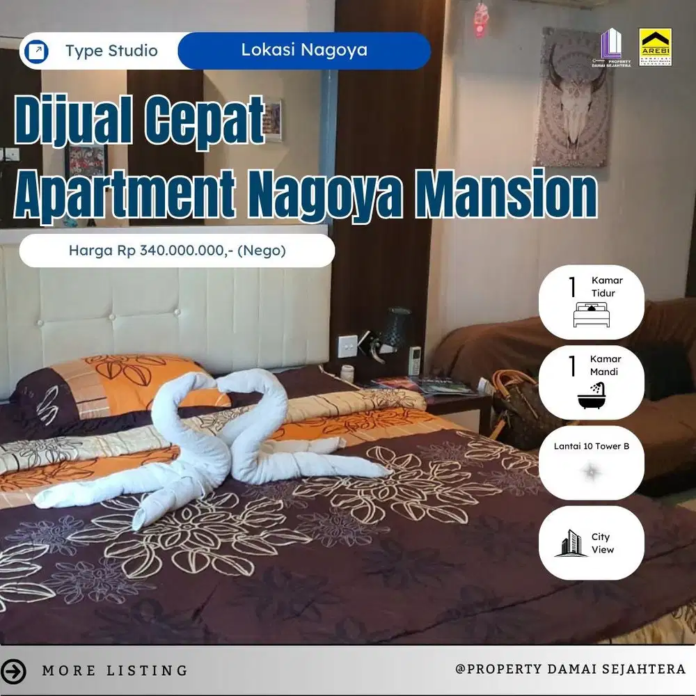 nagoya mansion    Dijual Cepat