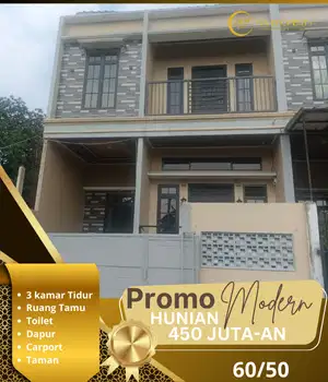 DIJUAL CLUSTER 2 LANTAI 3 KAMAR AKSES STRATEGIS HANYA 450 JUTAAN