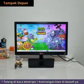 Led monitor LG 16inch normal siap pakai