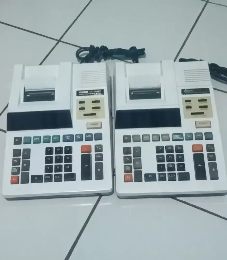 Calculator print Casio Type DR 8420