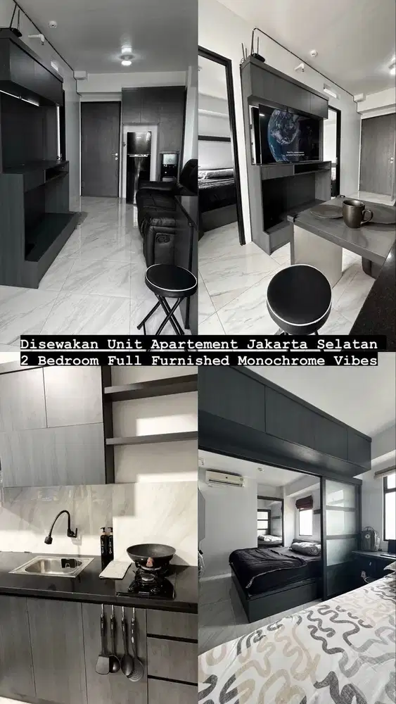 Disewakan segera unit 2BR Apartemen Bintaro Park View