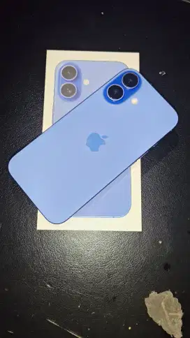 Iphone 16 128 ibox blue BH 100 jarang pakai