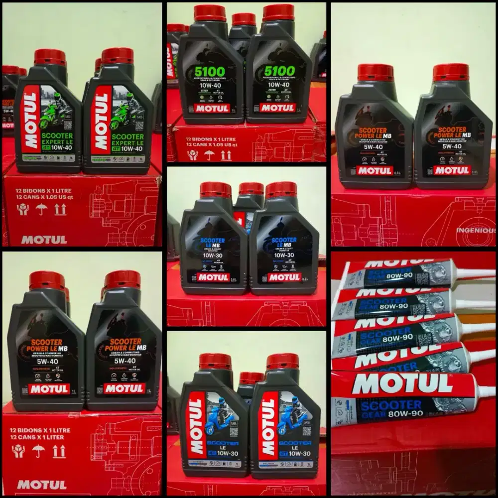Oli Motul Original Full Barcode+Scan