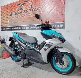 Seperti baru! Km 6rb! YAMAHA NEW AEROX CONNECTED 2023 VVa 155 pajak on