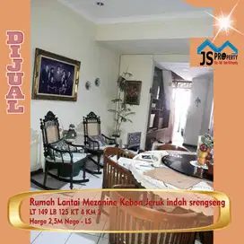 DIJUAL Rumah Lantai Mezanine Kebon Jeruk indah srengseng - LS