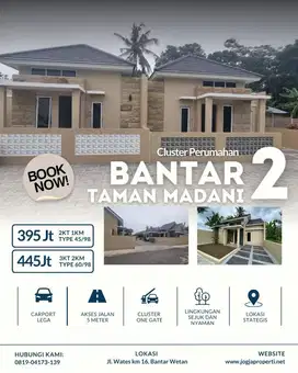 Rumah Minimalis di CLUSTER BANTAR TAMAN MADANI 2
