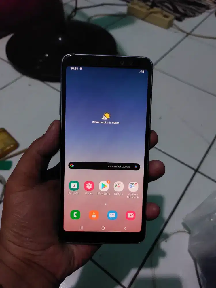Samsung a8 plus

Ram 6/64Gb

Hp&Chasan

Minus pemakaian saja