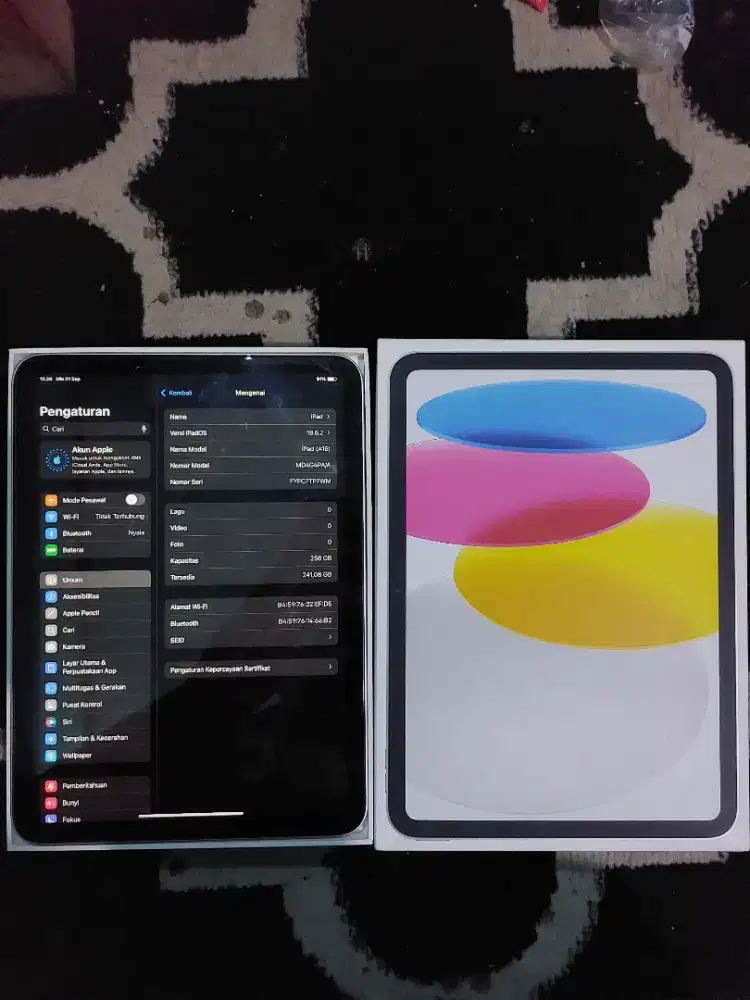 Ipad Gen 11 256gb iBox

Fullset

Wiffi

No minus