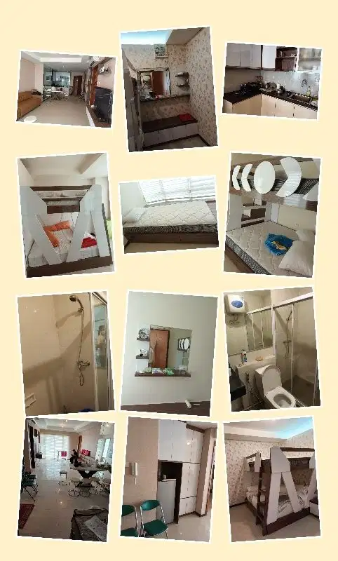 kondominium green bay Pluit dua kamar furnish lepas cepat harga nego