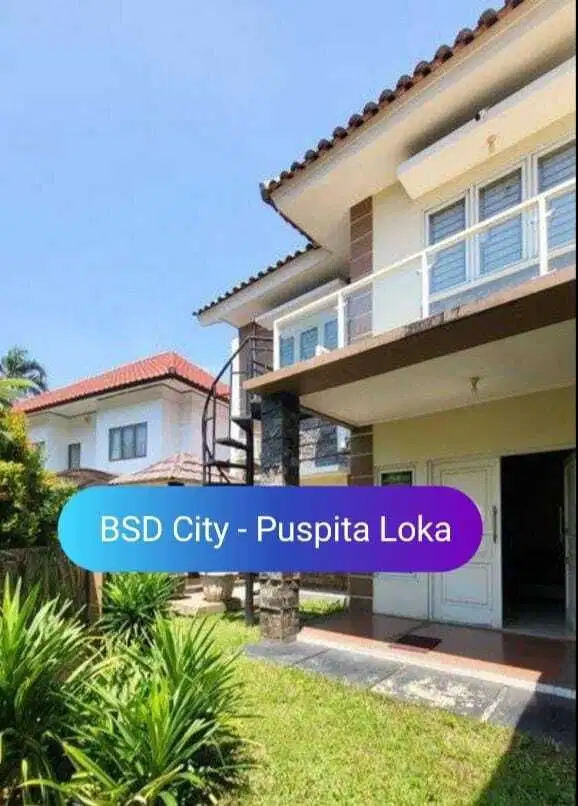 Dijual rumah siap huni 2 lt di BSD